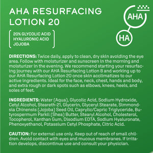 AHA Resurfacing Lotion 20