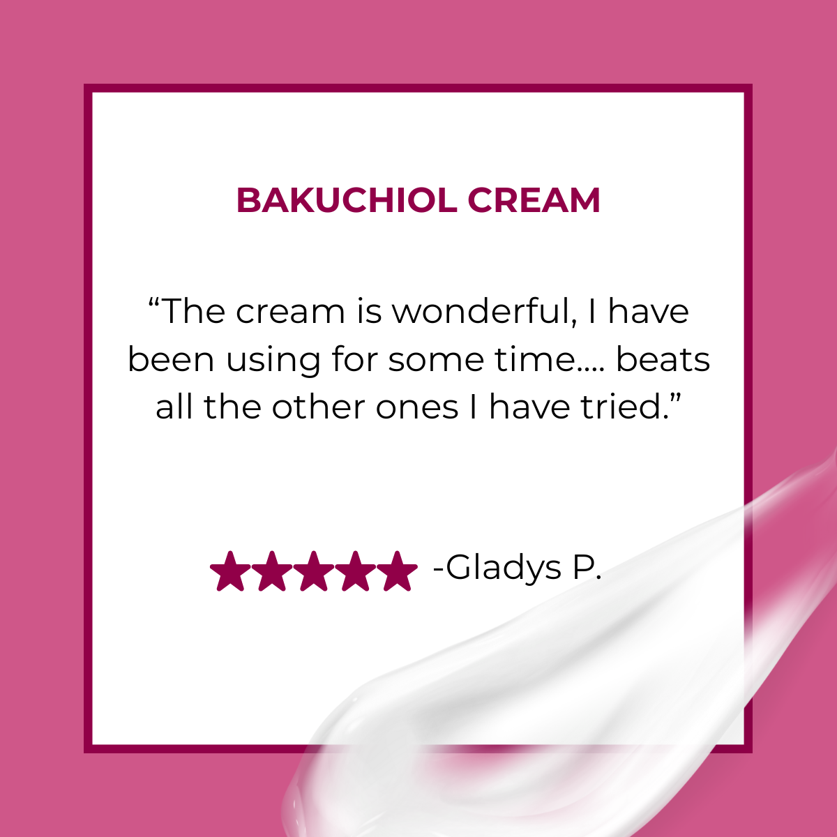 bakuchiol testimonial