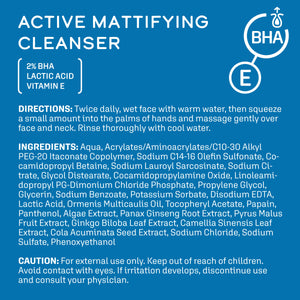 Active Mattifying Cleanser