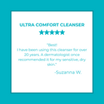 ultra comfort cleanser testimonial