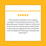 Non nano testimonial
