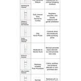 Cleanser Chart