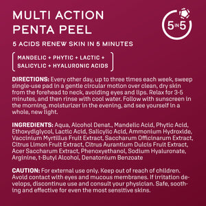Penta Peel Multi-Actions