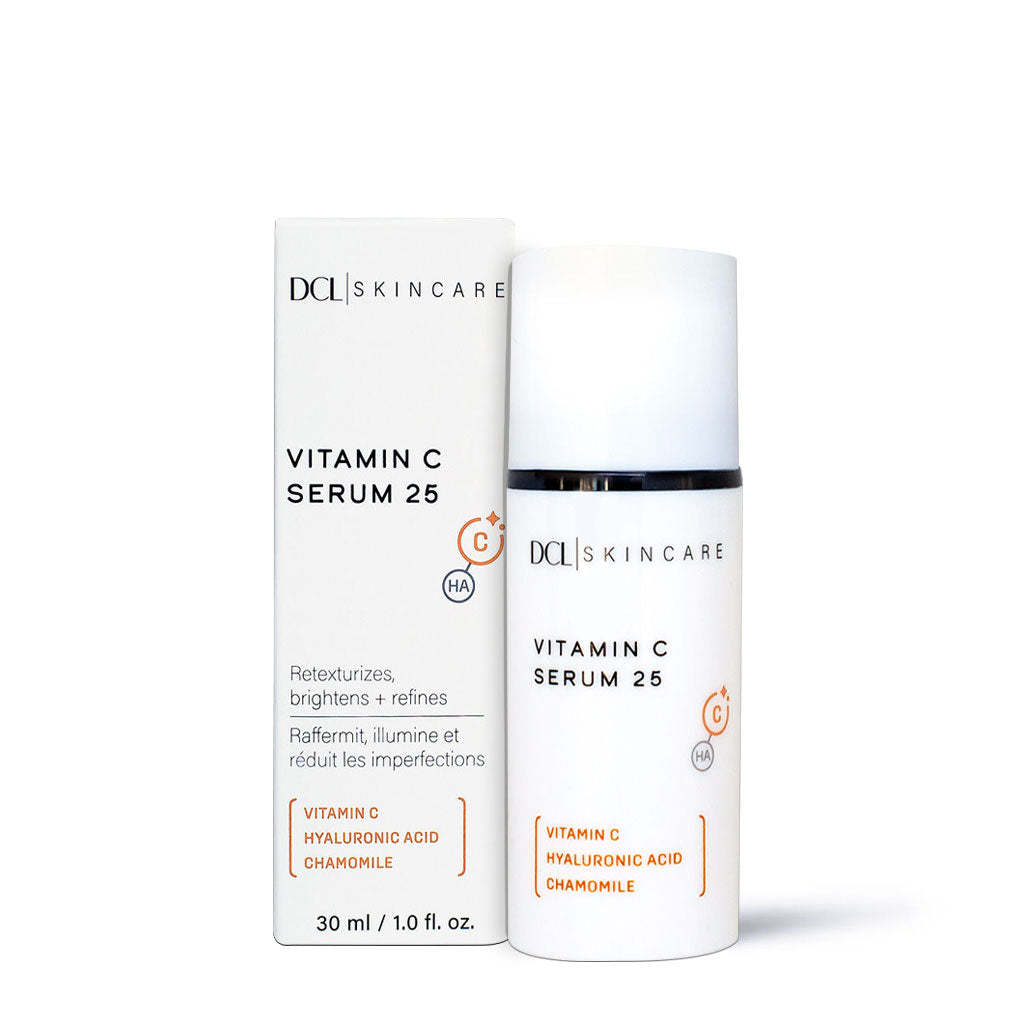 Vitamin C Serum 25 Carton and Bottle