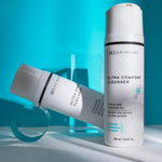 Ultra Comfort Cleanser Duo on blue